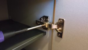 開き戸 調整 室内 建具 建付調整